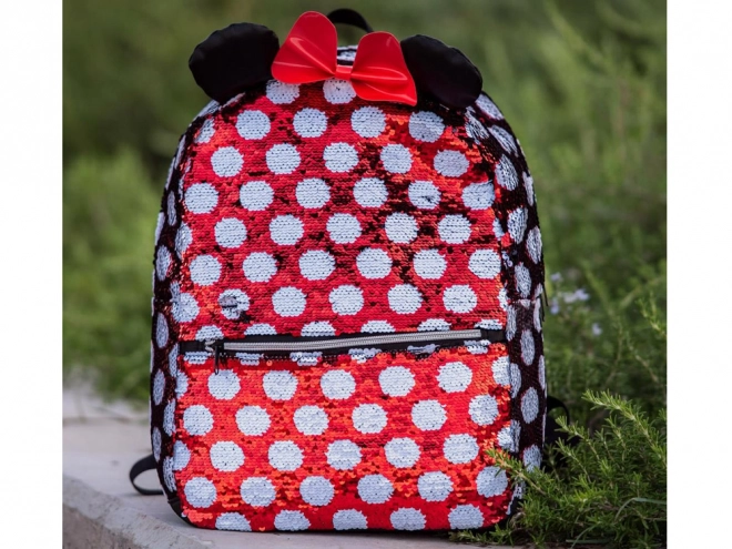 Disney Minnie Maus Rucksack mit Pailletten 40 cm