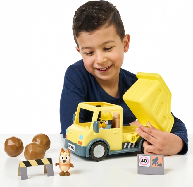 Bluey Kippwagen Set mit 2 Figuren