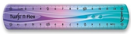 Maped Lineal Twist'n Flex Regenbogen 15 cm