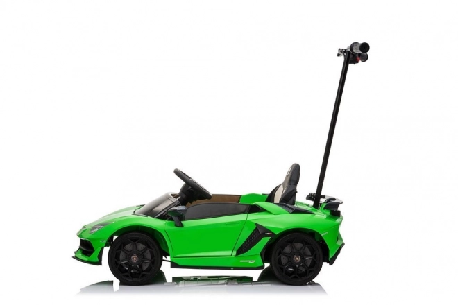 Elektrisches Kinderauto Lamborghini Aventador mit Plattform