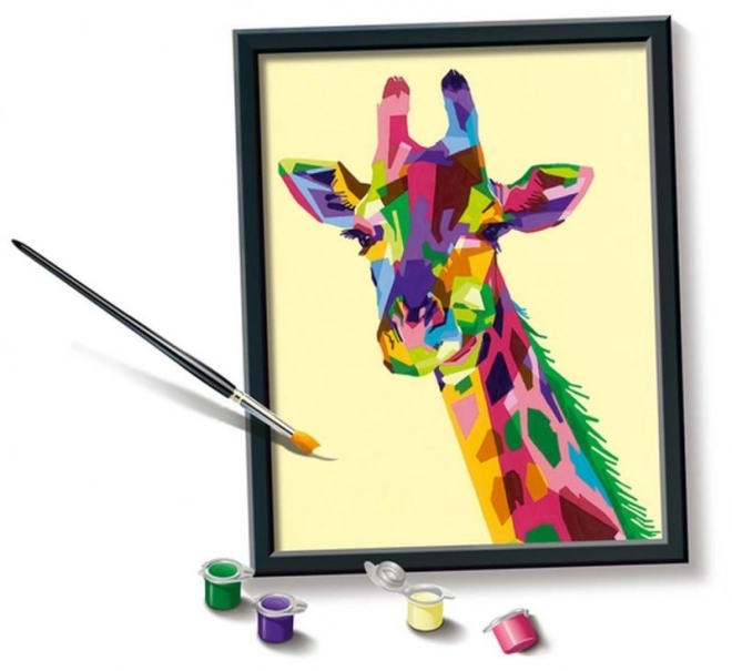 CreArt Lustige Giraffe Malset