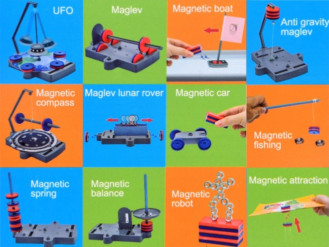 Magnetisches Lernset 12-in-1