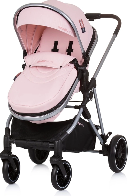 Chipolino Kinderwagen Aura 2v1 Flamingo