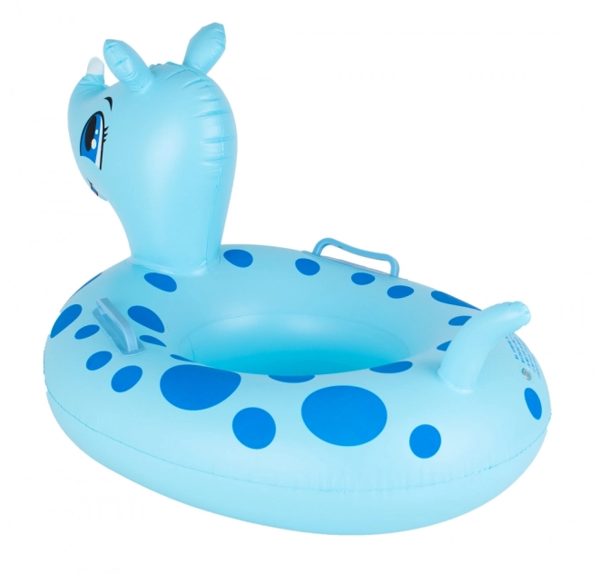 Aufblasbarer Baby-Schwimmring mit Sitz - Nashorn Design, Max 15 kg, 1-3 Jahre