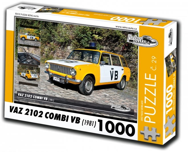 Retroautos Puzzle Lada Waz 2102 Kombi VB 1981