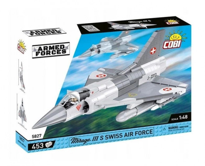 Kalter Krieg Mirage III RS Schweizer Luftwaffe Modellbausatz