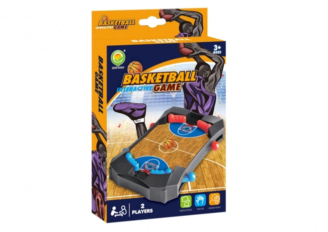 Mini-Basketball Geschicklichkeitsspiel Schwarz