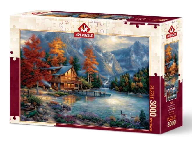 Herbstspiegelung Puzzle 3000 Teile