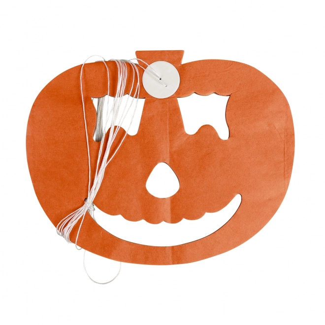 Halloween Papier Girlande mit Kürbissen 4m