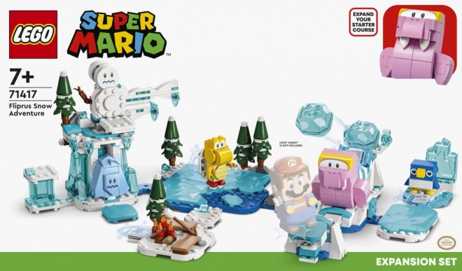 Lego Super Mario Schneeadventure mit Fliprus – Erweiterungsset