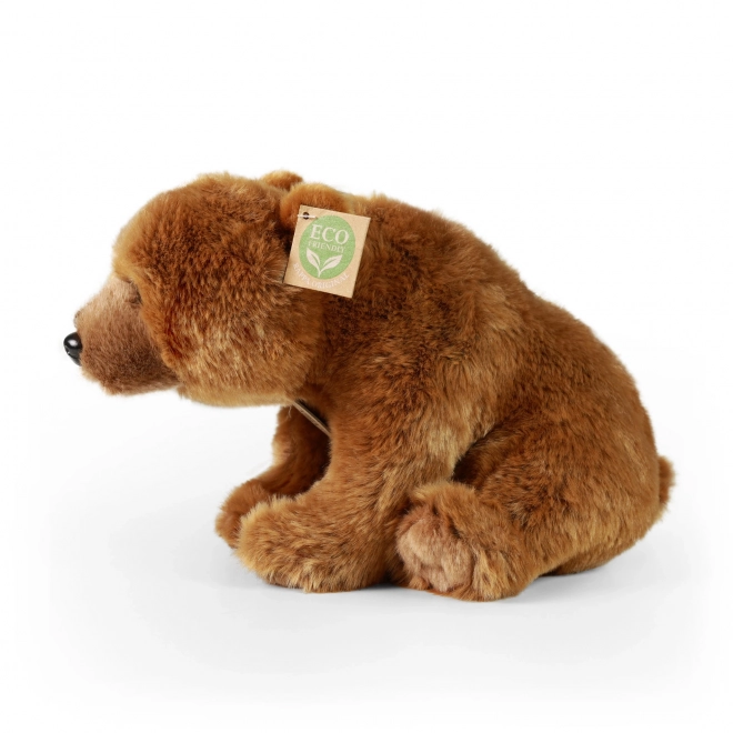 Sitzender Grizzly Plüschbär 30 cm umweltfreundlich