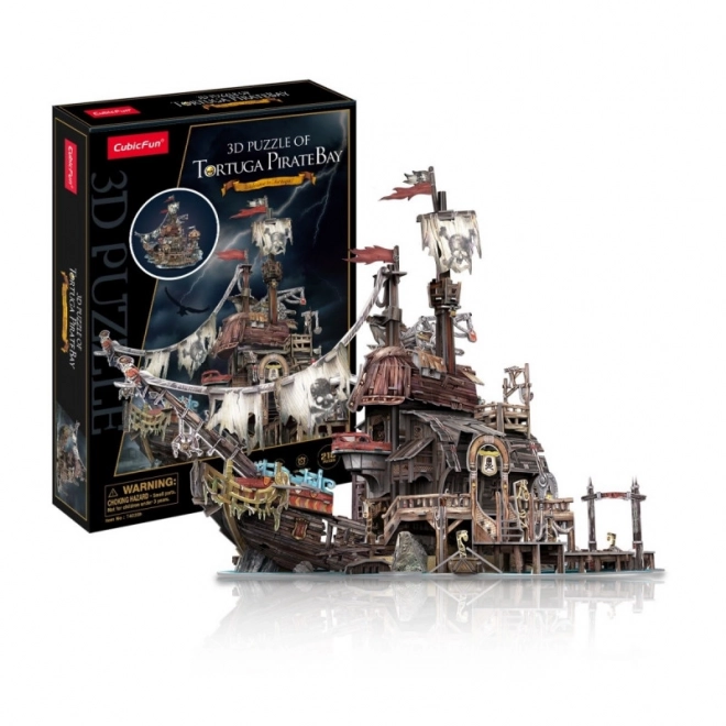 Puzzle 3D - Piratenbucht