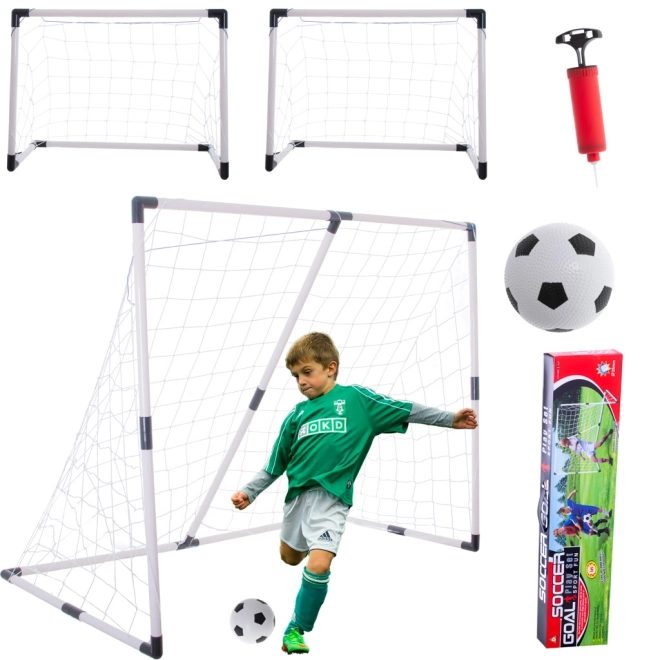 Fußballtor für Kinder 2in1