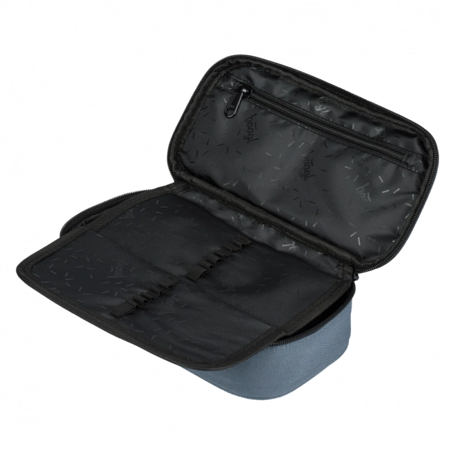 Schulmäppchen Etui Skate Staub Blau