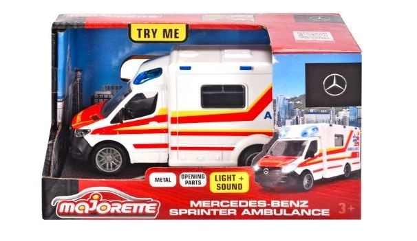 Majorette Grand Mercedes Ambulanz Spielzeugauto