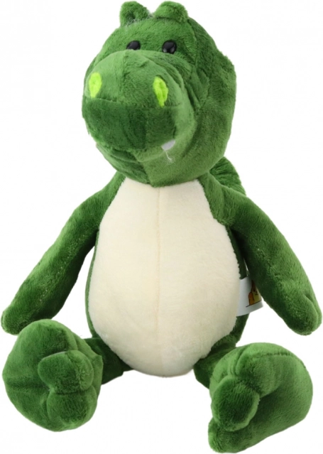 Plüschkrokodil grün 25 cm