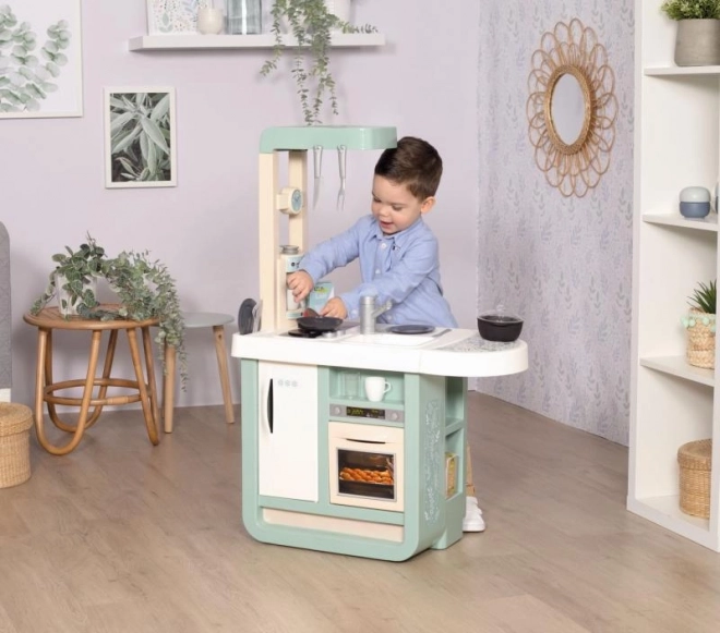 Elektronische Kinderküche Bon Appetit Cherry in Blau-Weiß