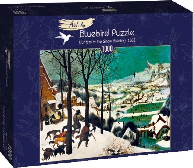 Puzzle Jäger Im Schnee 1000 Teile