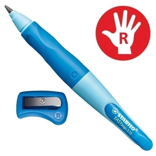 Stabilo EASYergo Bleistift für Rechtshänder 3,15 mm Blau