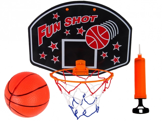 Basketball Spielset mit klappbarem Korb