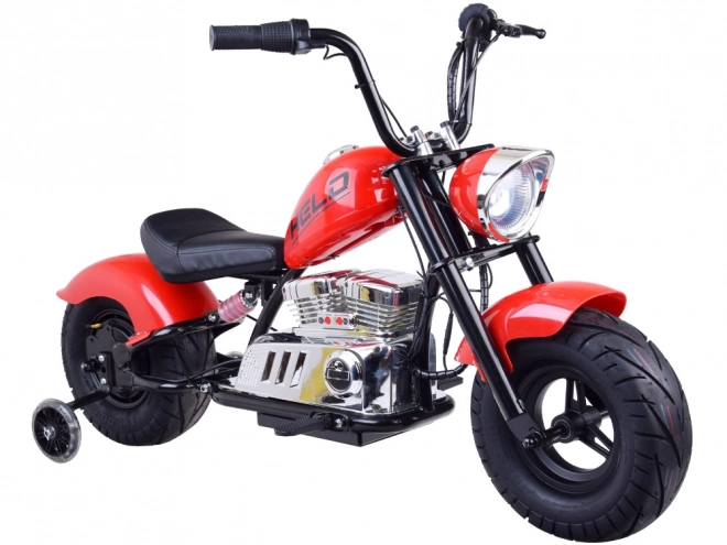 Elektrischer Chopper Motorrad für Kinder – Rot