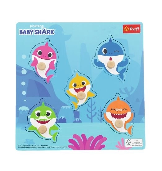 Holzpuzzle Baby Shark