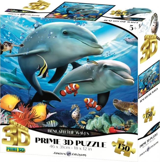 3D Puzzle Welle 150 Teile