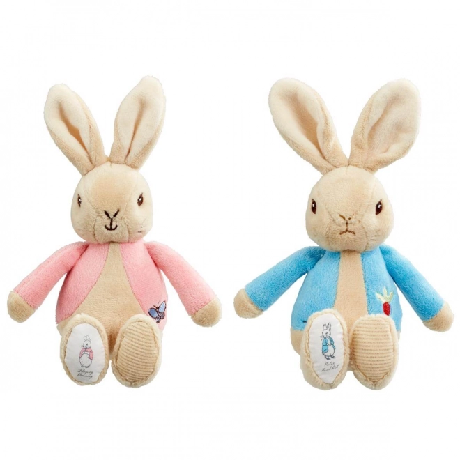 Plysch-Rassel Hase Peter & Flopsy Rosa