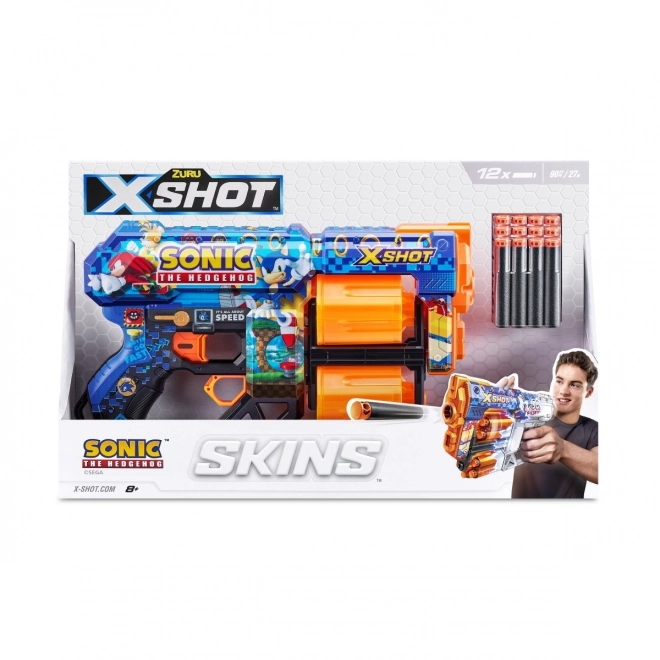 X-Shot Skins Dread Sonic the Hedgehog Blaster