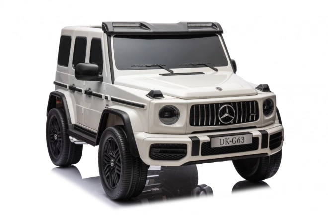 Elektrisches Kinderauto Mercedes G63 XXL Weiß 4x4