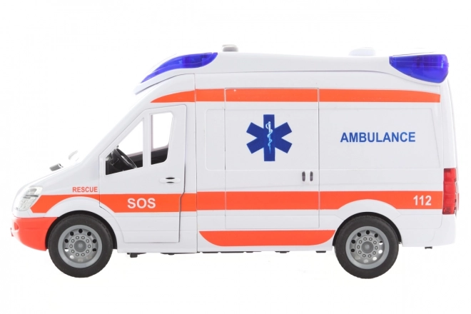 Rettungswagen mit Trage