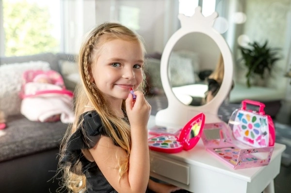 Make-up-Set für Kinder in Plastik-Koffer