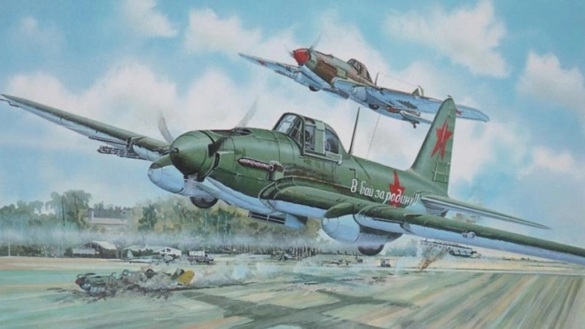 Iljuschin IL-2 Modellbausatz 1:72