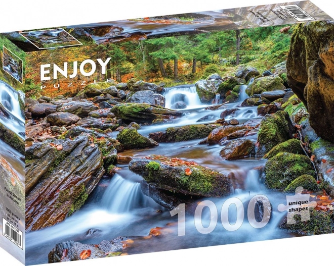 ENJOY Puzzle Herbstwald Bachlauf 1000 Teile