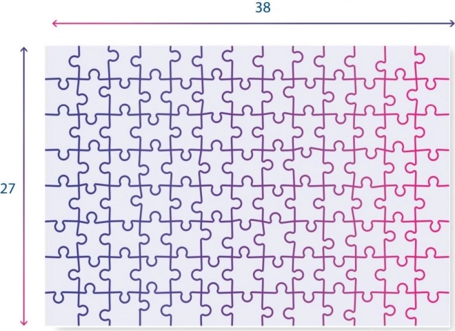 Clementoni Puzzle Trolle 3, 104 Teile