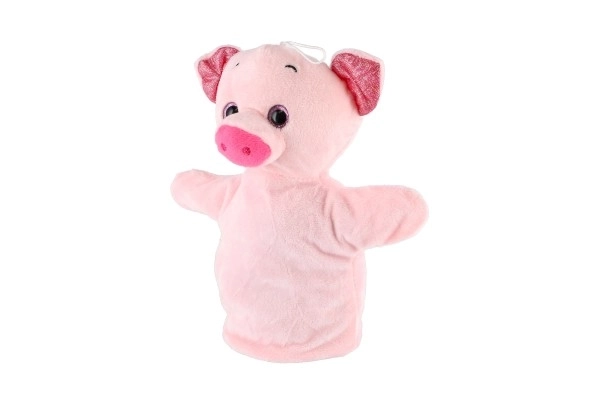 Plüsch-Handpuppe Zootier 24cm