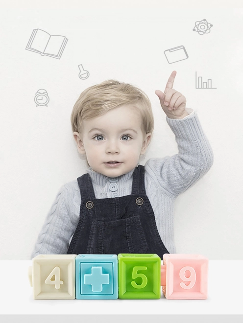 Woopie Baby Sinnespuzzle Quetschpuzzle Klang Lernende Zahlen