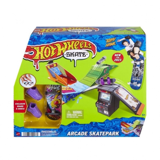 Hot Wheels Fingerboard Skatepark – Starscream