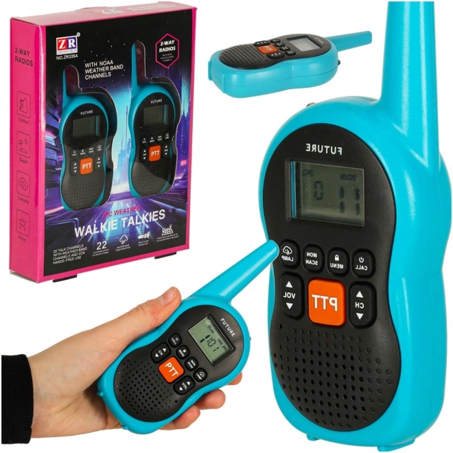 Walkie Talkie Set für Kinder, Reichweite 3 km