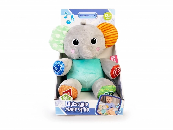 Interaktiver Plüschelefant