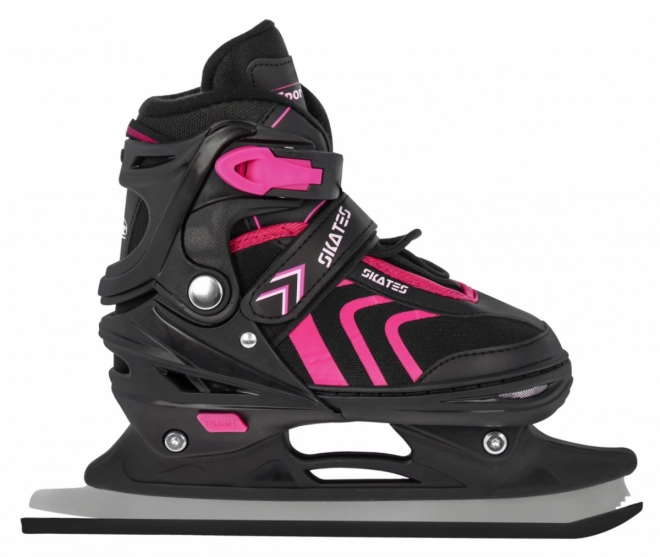 4-in-1 Rollschuhe, Schlittschuhe, Skates Set für Kinder Größe 29-33 Pink