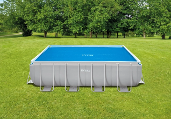 Sonnenabdeckung für den Pool 488x244 cm für INTEX Rahmenpools