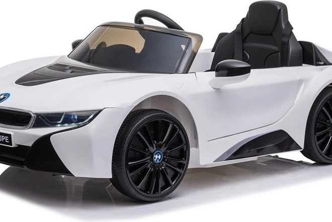Elektrisches Kinderauto BMW i8 Coupe Weiß
