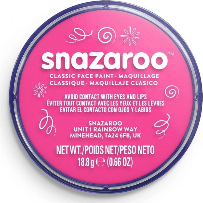 Snazaroo Gesichtsbemalung Leuchtendes Rosa 18ml