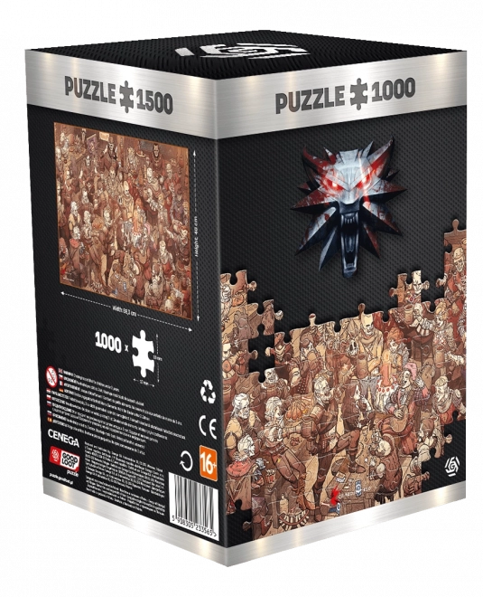 Zauberer Geburtstag Puzzle 1000 Teile