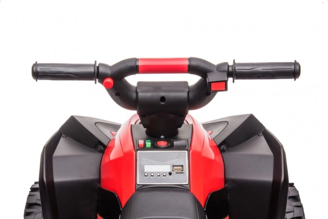 Roter Elektro-Quad für Kinder
