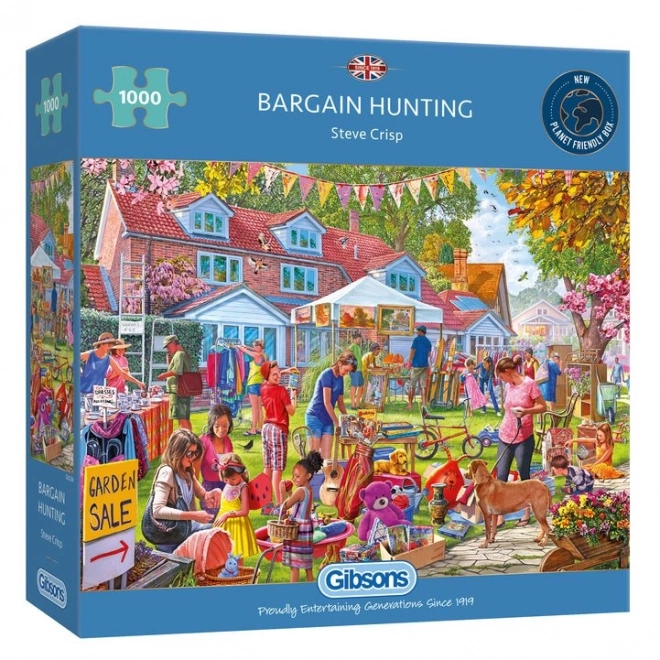 Puzzlemotiv Einkaufsbummel 1000 Teile