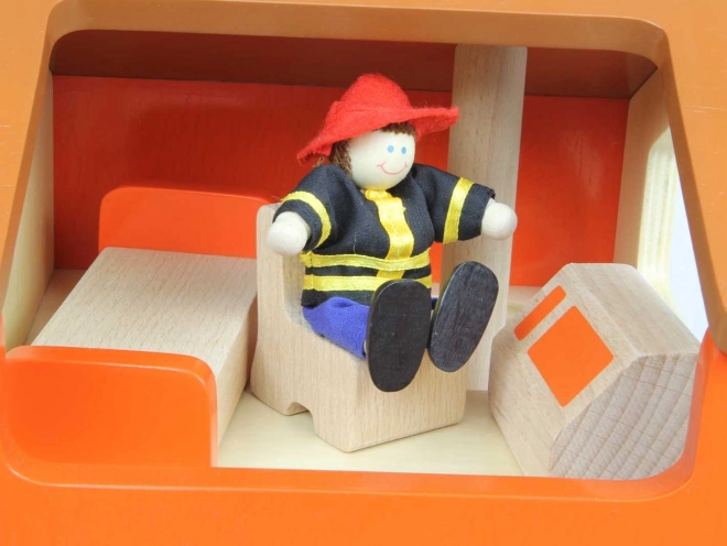 Mini-Feuerwache aus Holz von Masterkidz