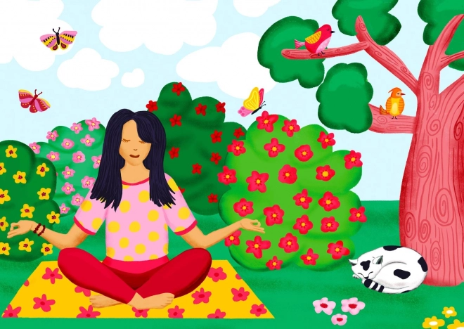 Enjoy Puzzle Yoga im Park 1000 Teile