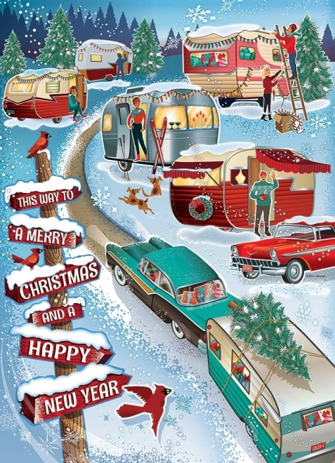 Puzzle Weihnachtslager 1000 Teile von Cobble Hill